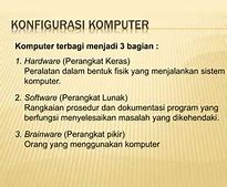 Sistem Komputer Terbagi Menjadi 3 Elemen Yaitu